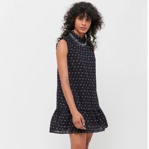 UO x VEDA High Neck Eye Print Dress